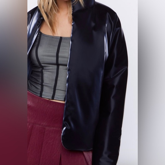 Open-Front Puffer Jacket - Picture 5 of 7